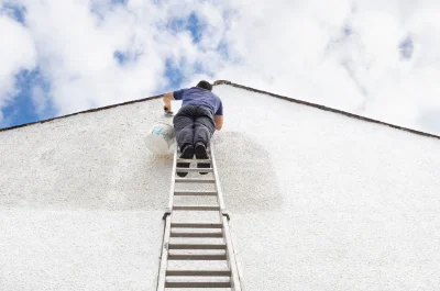 Peinture extérieure à Rillé — façades et ravalement